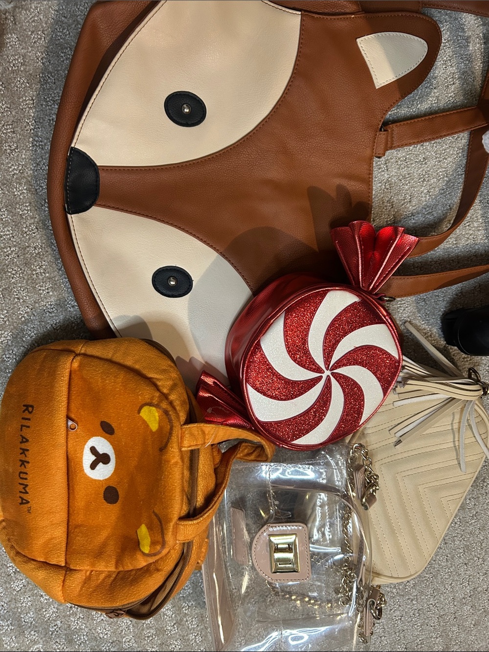 Fox Face Brown Faux Leather bundle 5
